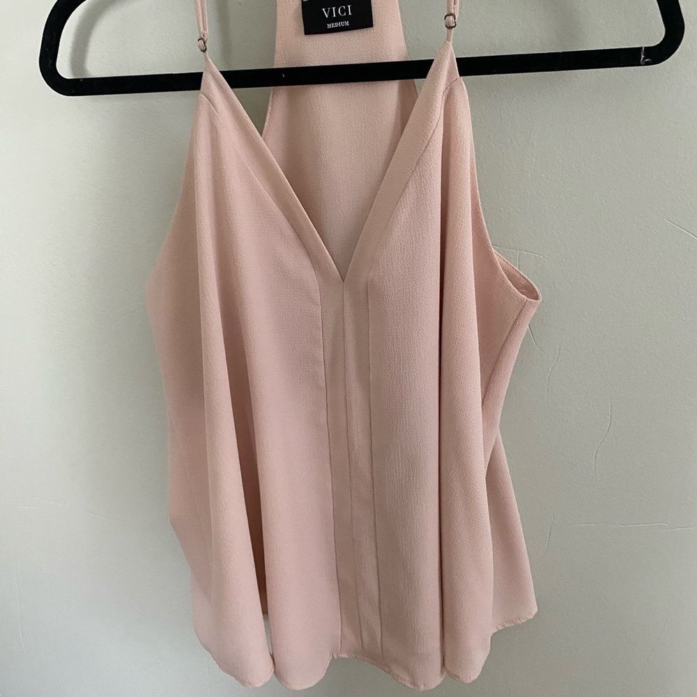 Vici Blush Pink Tank Top